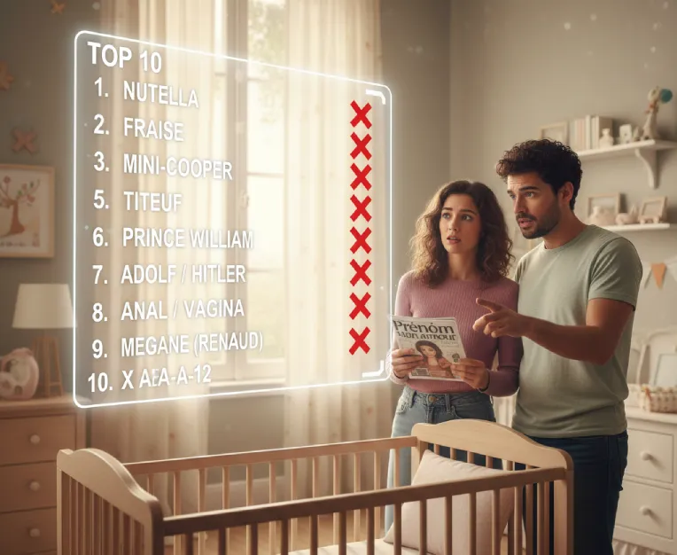 liste des prénoms refusés